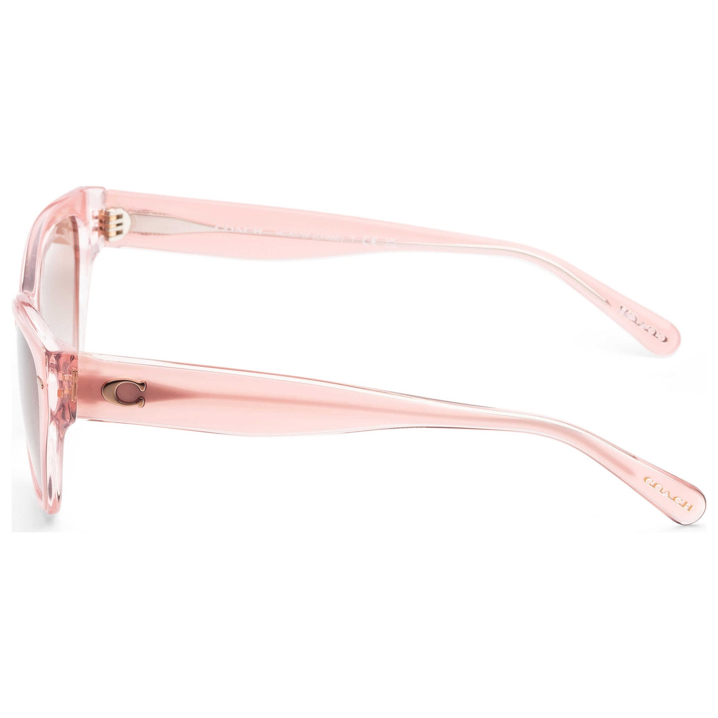 Left view of Coach Fashion Women's Sunglasses HC8370F-574313-56