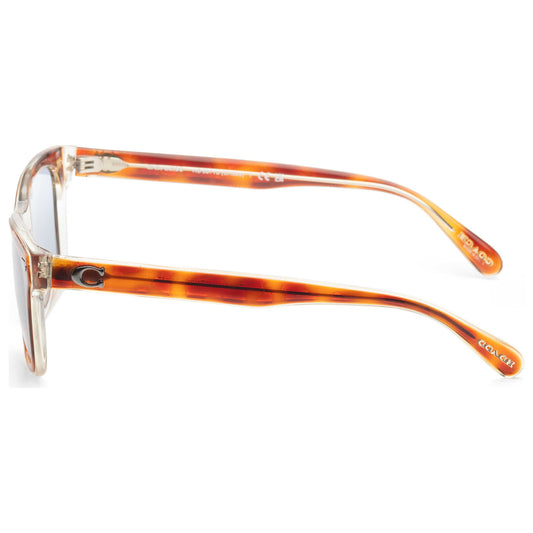 Left view of Coach Fashion Men's Sunglasses HC8371U-575672-54