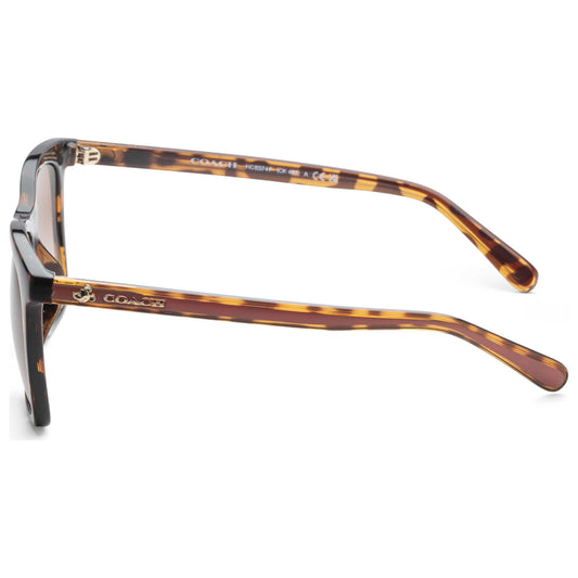 Left view of Coach Fashion Women's Sunglasses HC8374F-512013-54