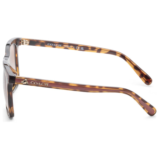 Left view of Coach Fashion Women's Sunglasses HC8374U-512013-51