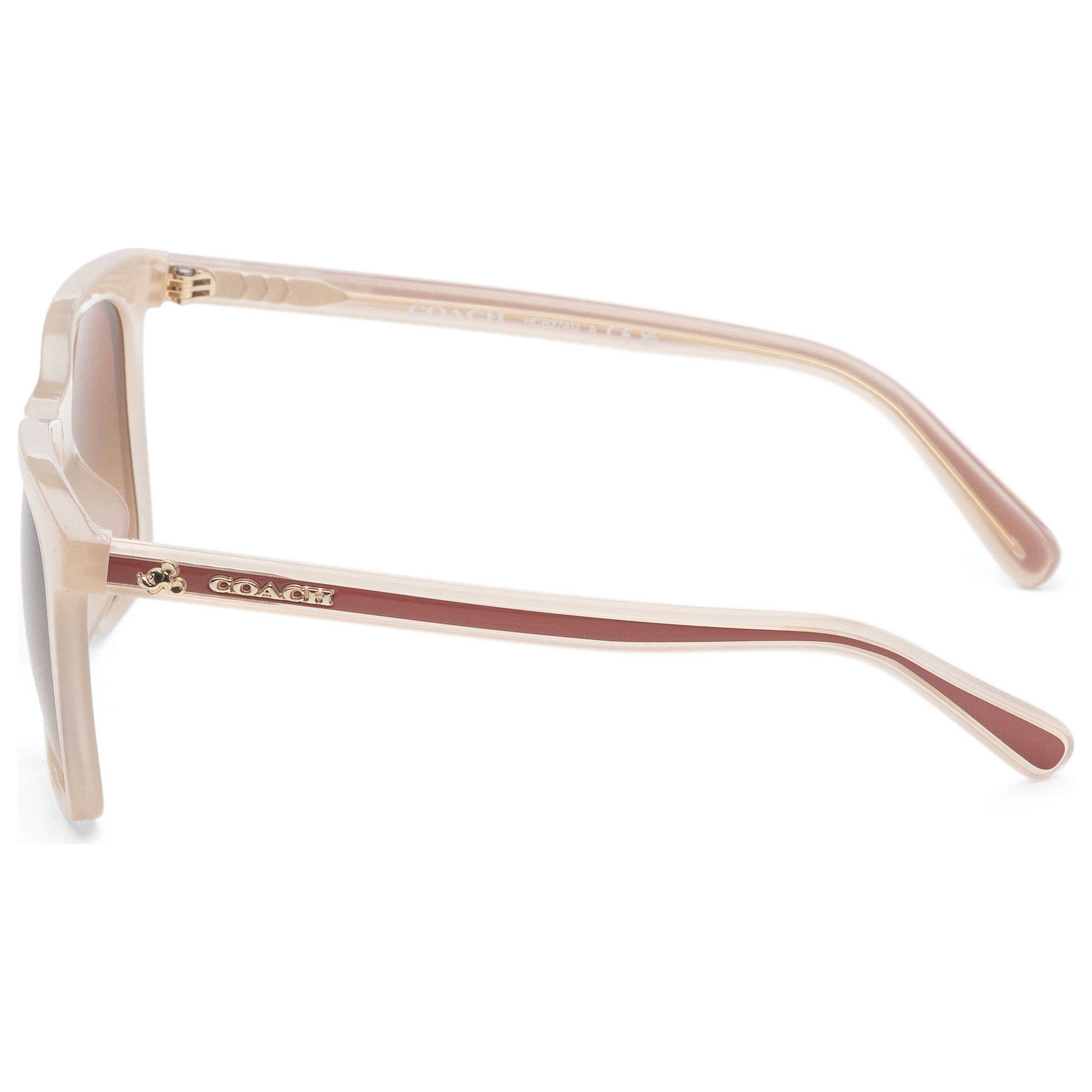 Left view of Coach Fashion Women's Sunglasses HC8374U-574774-51