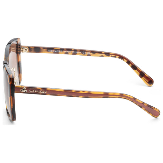 Left view of Coach Fashion Women's Sunglasses HC8375-512013-56