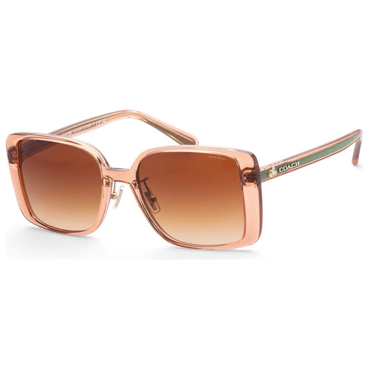 Front view of Coach Fashion Women's Sunglasses HC8375-574974-56