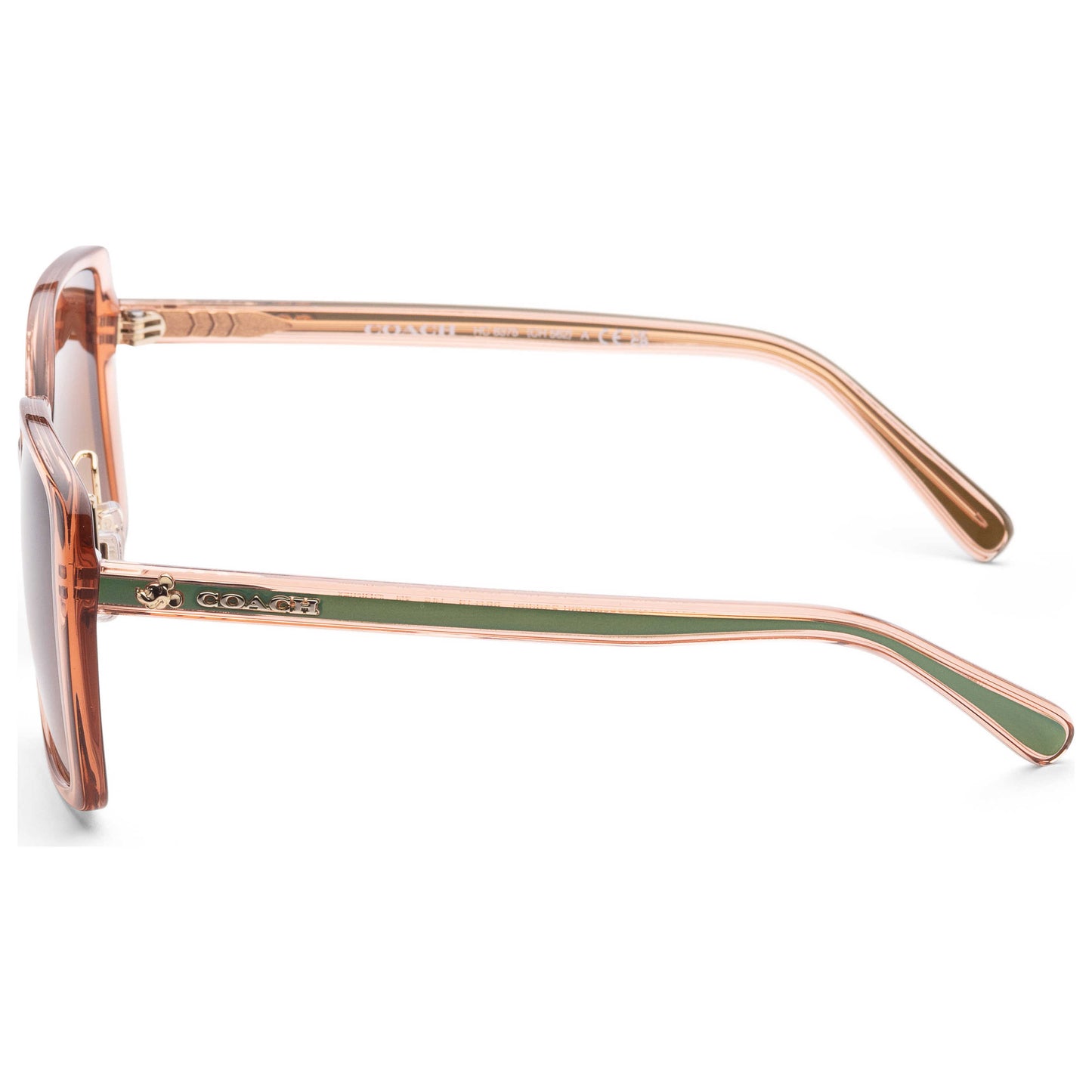 Left view of Coach Fashion Women's Sunglasses HC8375-574974-56