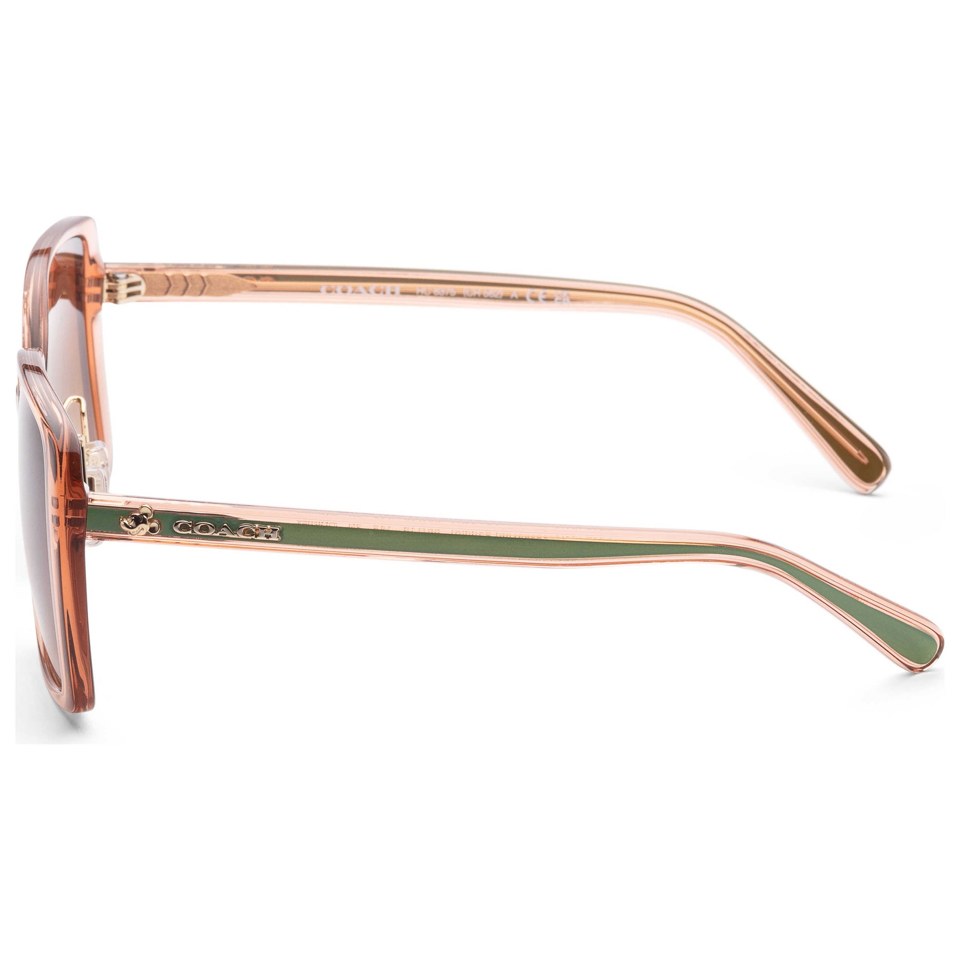 Left view of Coach Fashion Women's Sunglasses HC8375-574974-56