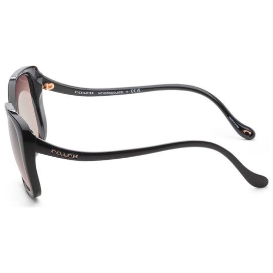 Left view of Coach Fashion Women's Sunglasses HC8376U-5002U8-56