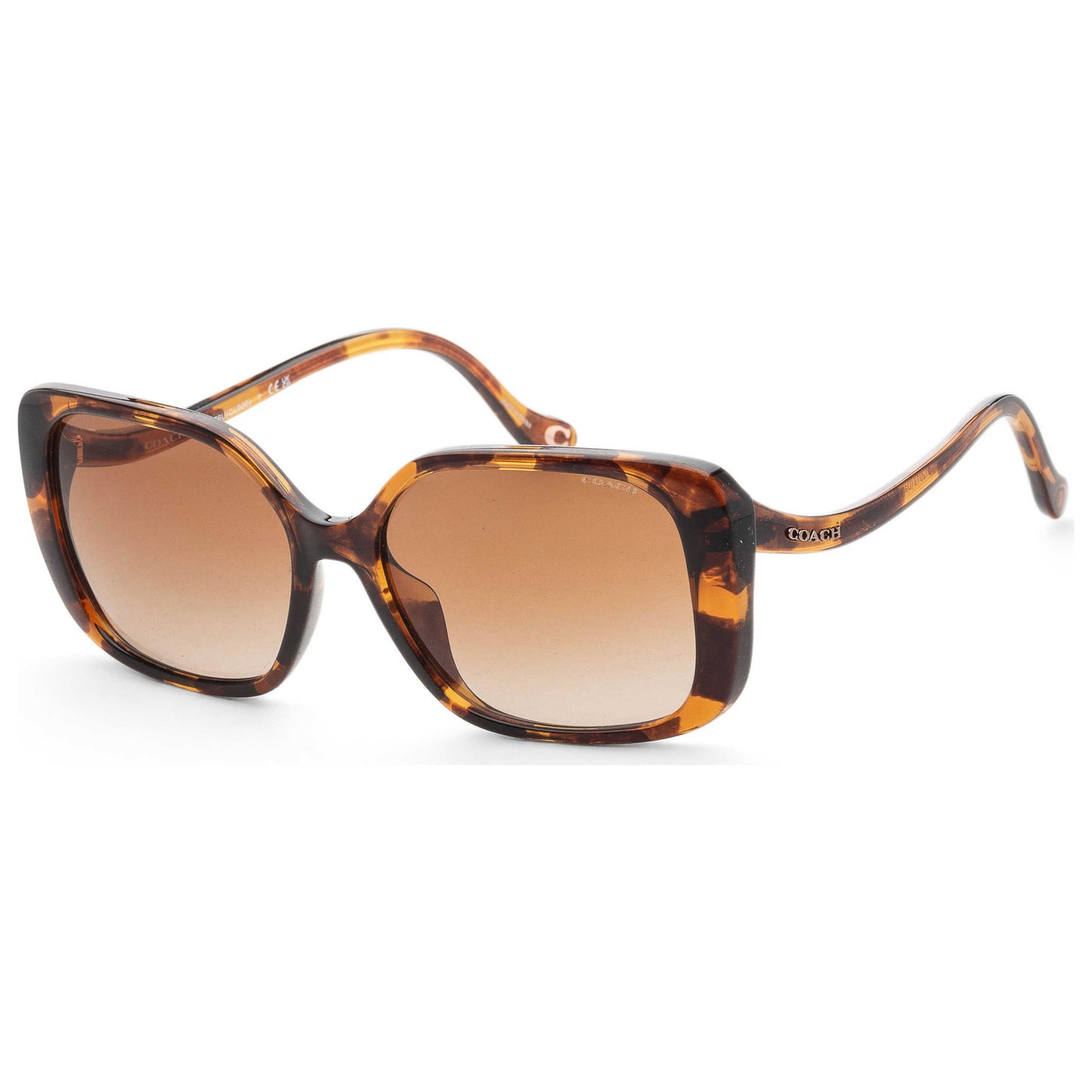 Front view of Coach Fashion Women's Sunglasses HC8376U-512013-56