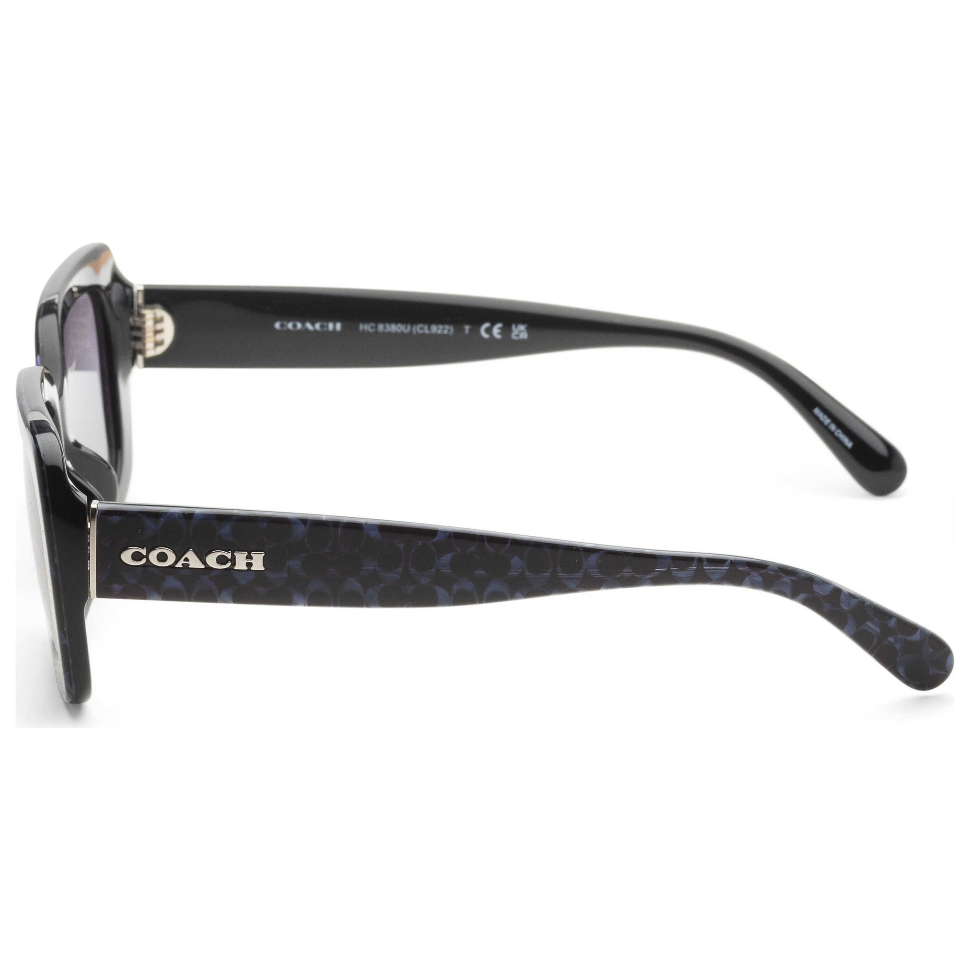 Left view of Coach Fashion Women's Sunglasses HC8380U-57654L-54