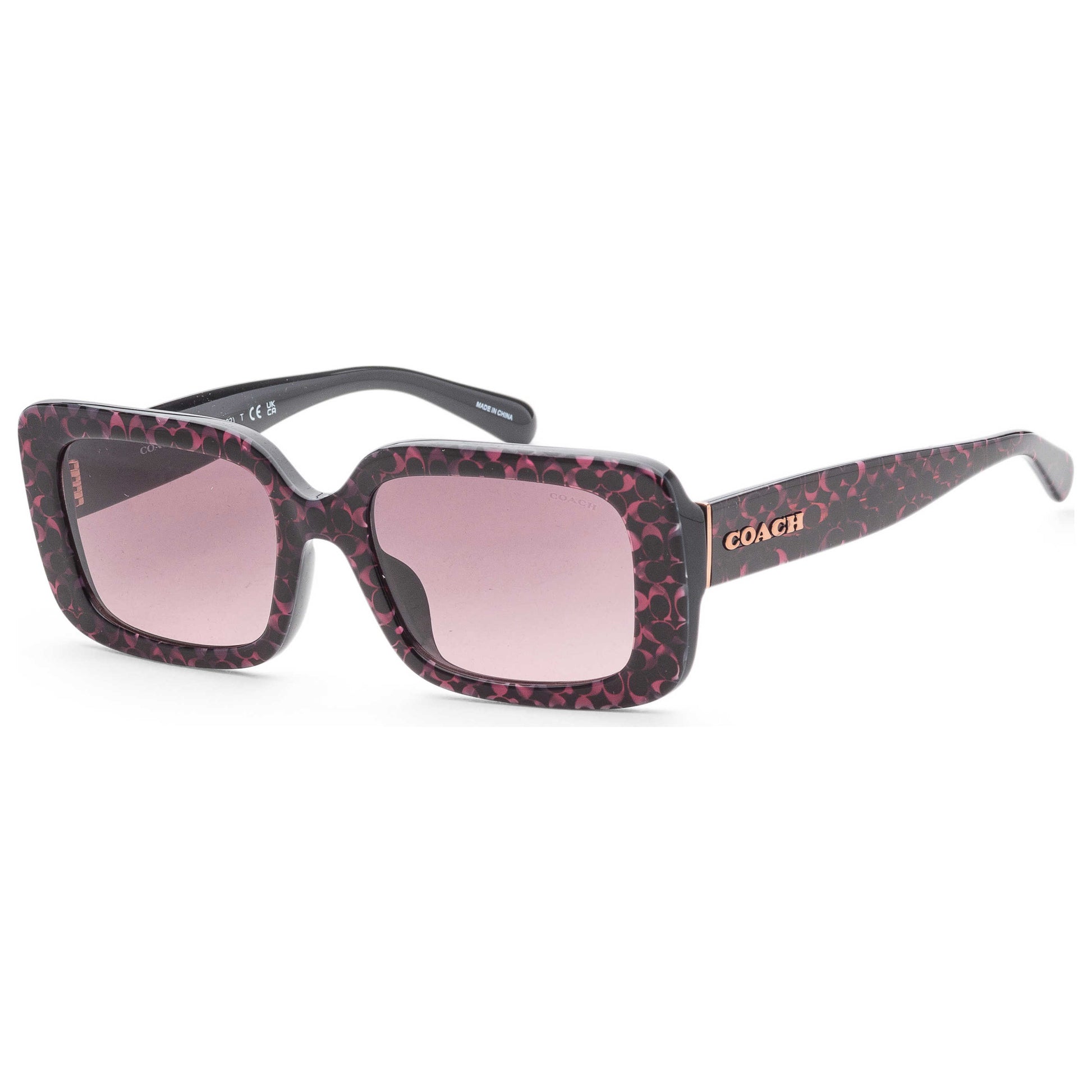 Front view of Coach Fashion Women's Sunglasses HC8380U-578346-54