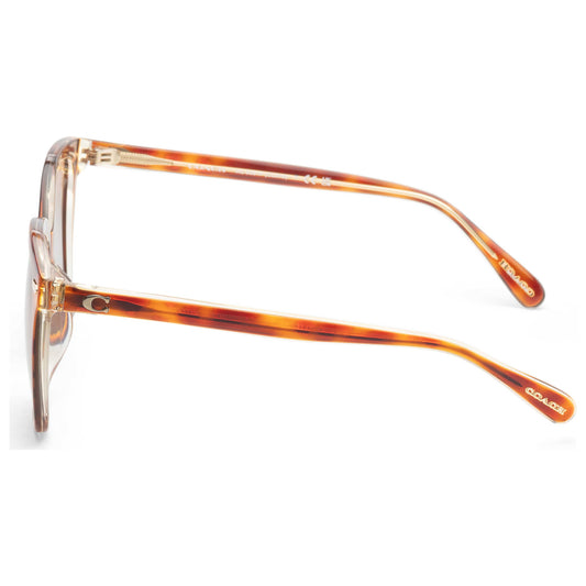 Left view of Coach Fashion Women's Sunglasses HC8381F-57563J-56