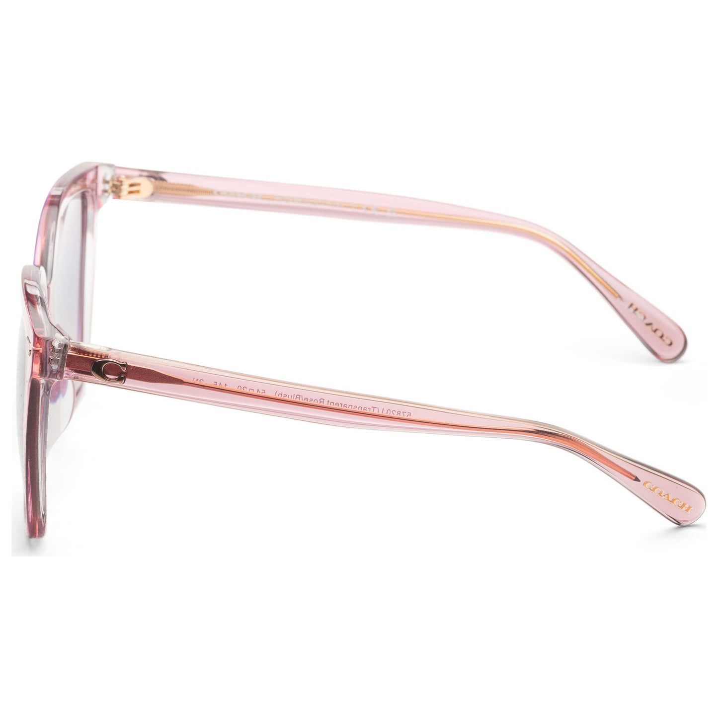 Left view of Coach Fashion Women's Sunglasses HC8381U-57820J-54