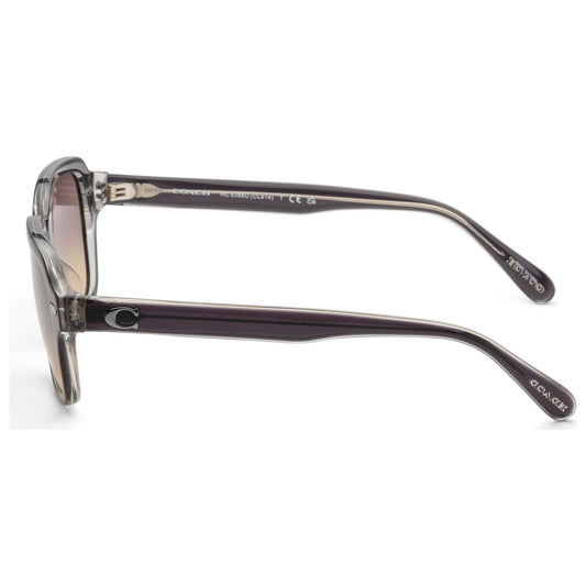Left view of Coach Fashion Men's Sunglasses HC8388U-5745L7-56