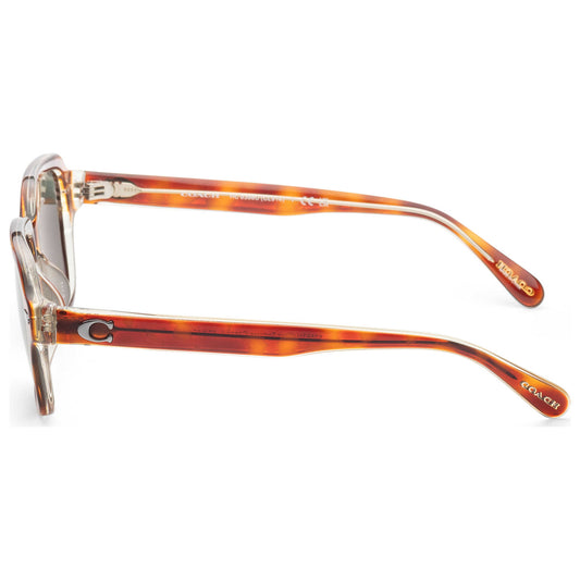 Left view of Coach Fashion Men's Sunglasses HC8388U-57563H-56