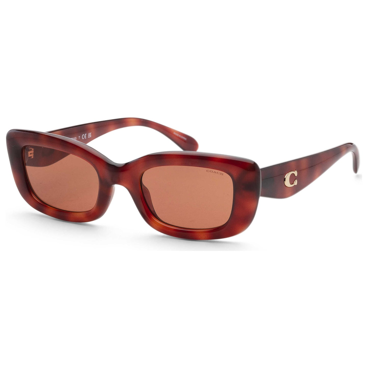 Front view of Coach Women's Sunglasses HC8390U-577473-51