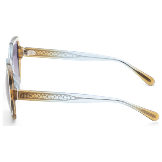 Left view of Coach Fashion Women's Sunglasses HC8395U-581435-54
