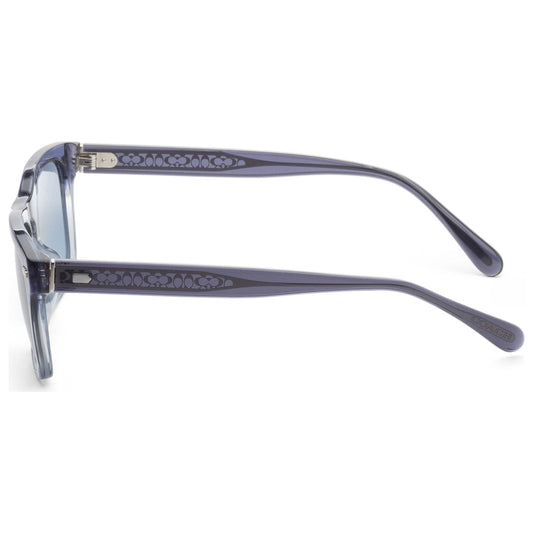 Left view of Coach Fashion Men's Sunglasses HC8397U-58168F-57