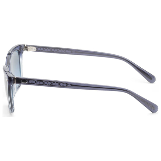 Left view of Coach Fashion Men's Sunglasses HC8398U-58168F-54