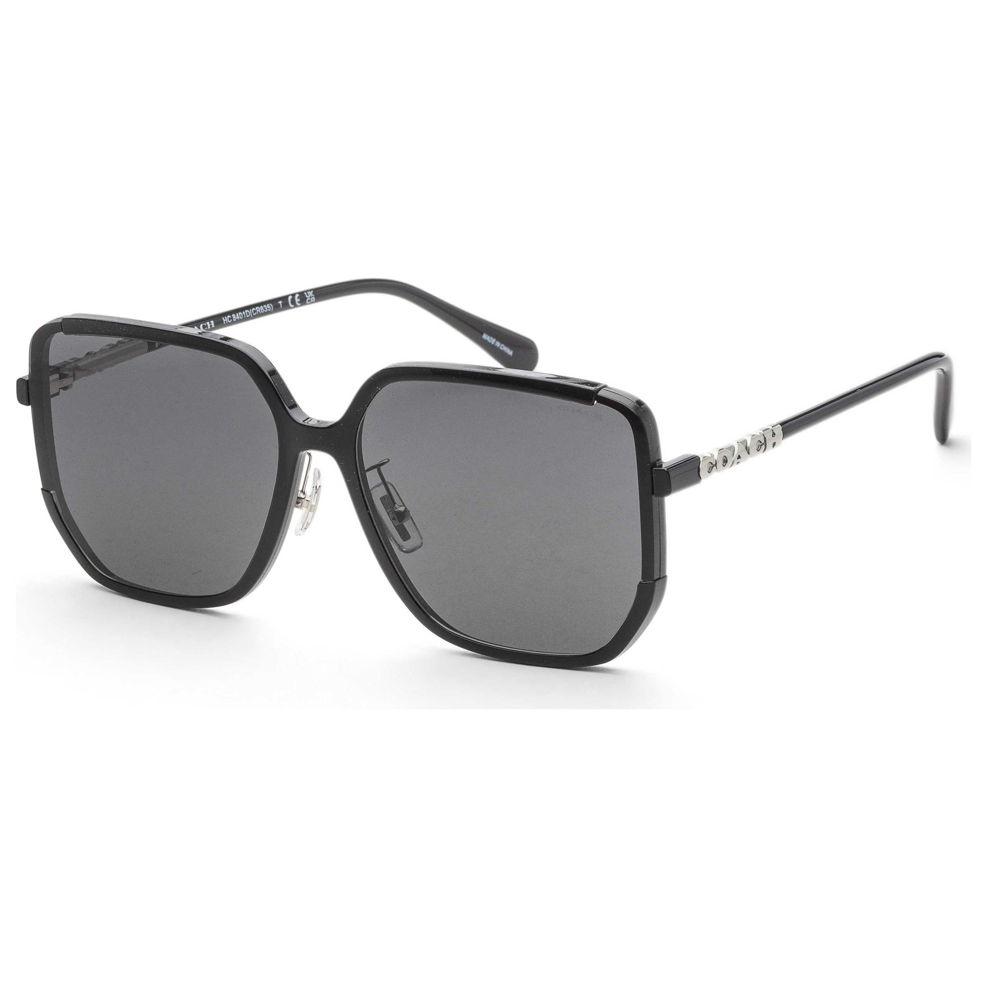 Front view of Coach Fashion Women's Sunglasses HC8401D-500287-64