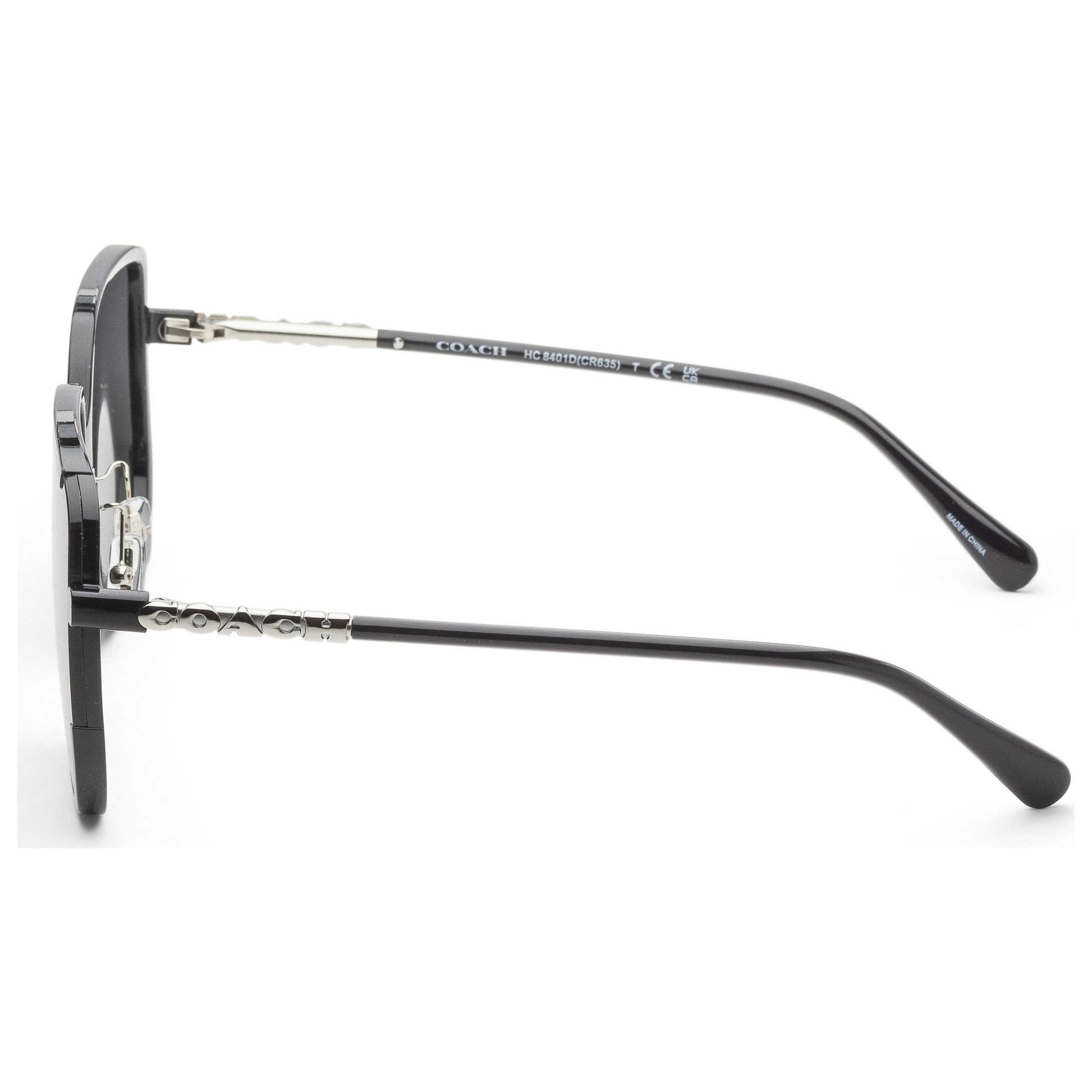 Left view of Coach Fashion Women's Sunglasses HC8401D-500287-64