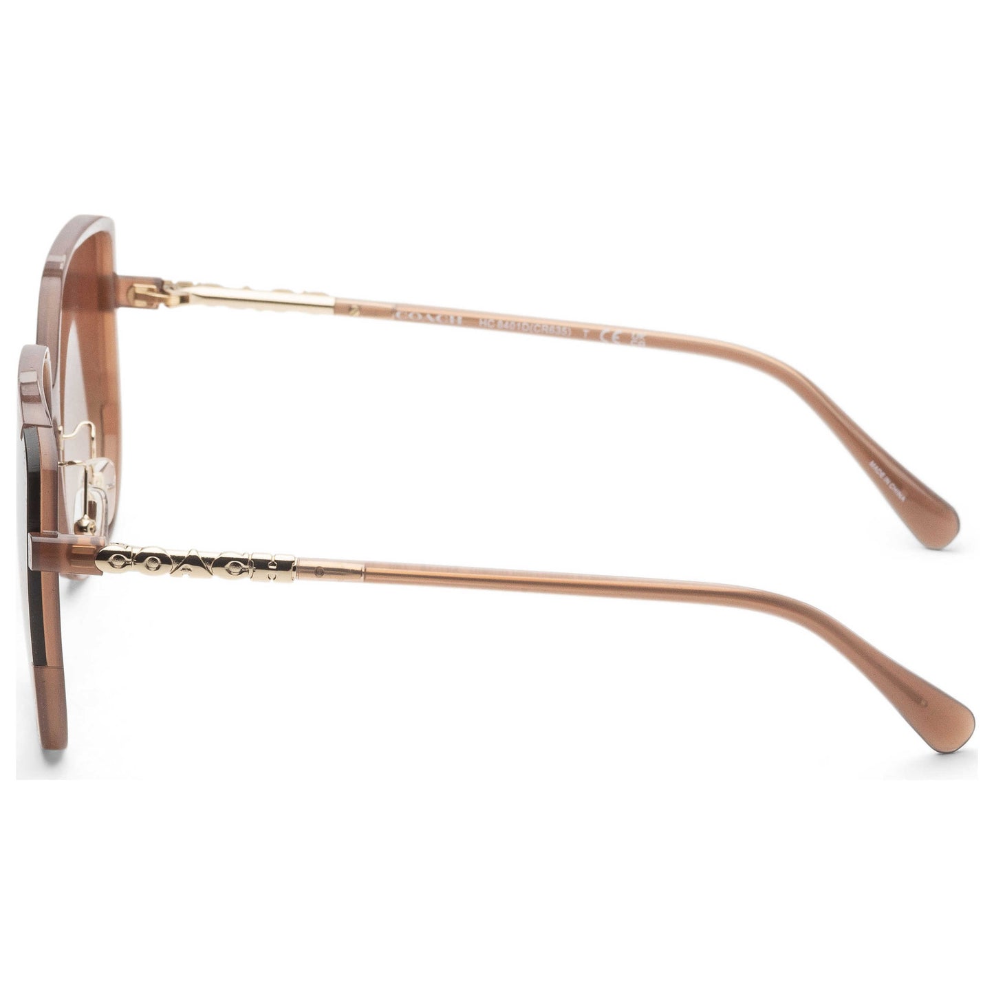 Left view of Coach Fashion Women's Sunglasses HC8401D-580874-64