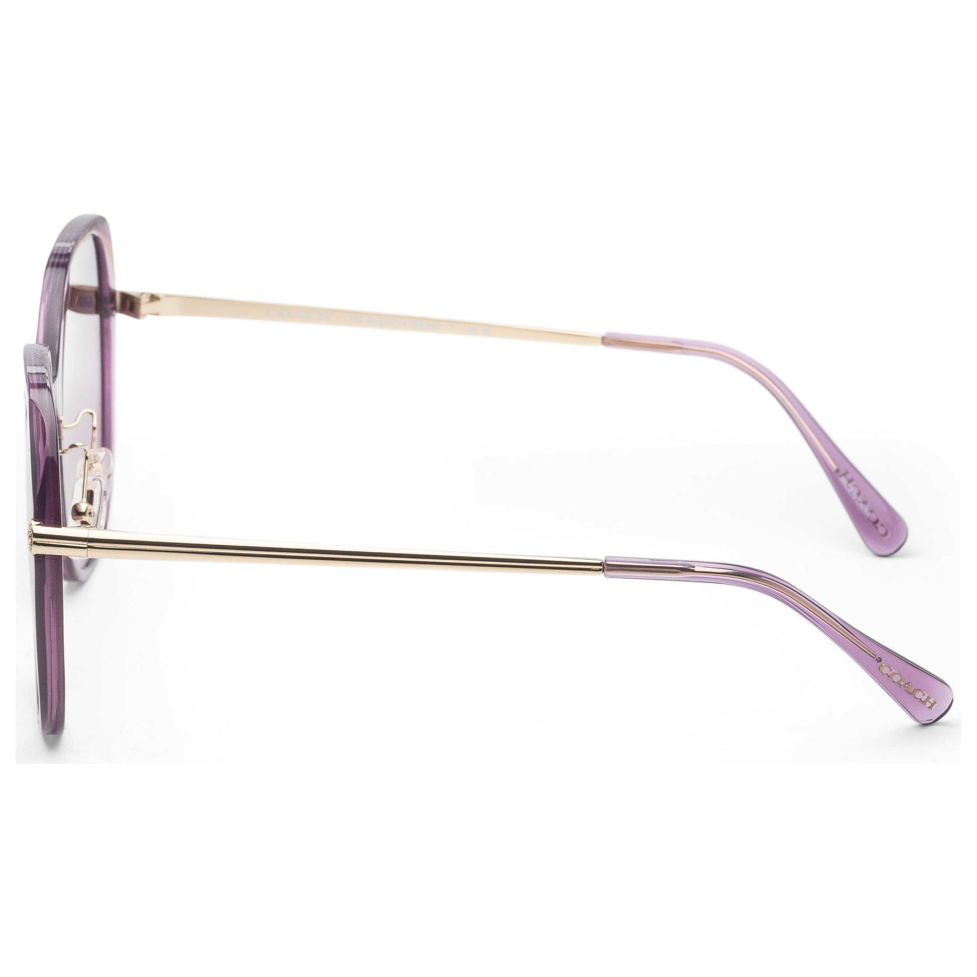 Left view of Coach Fashion Women's Sunglasses HC8403D-582590-59