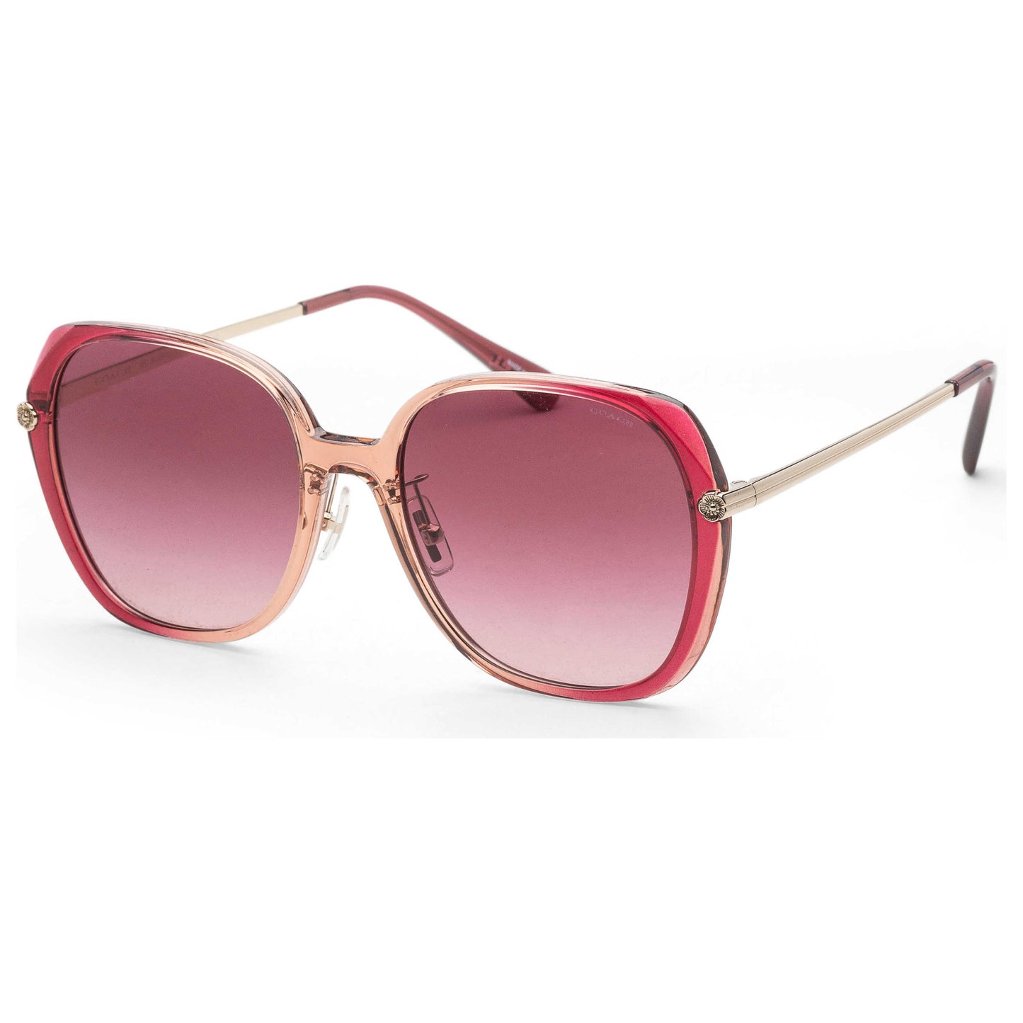 Front view of Coach Fashion Women's Sunglasses HC8403D-58268H-59