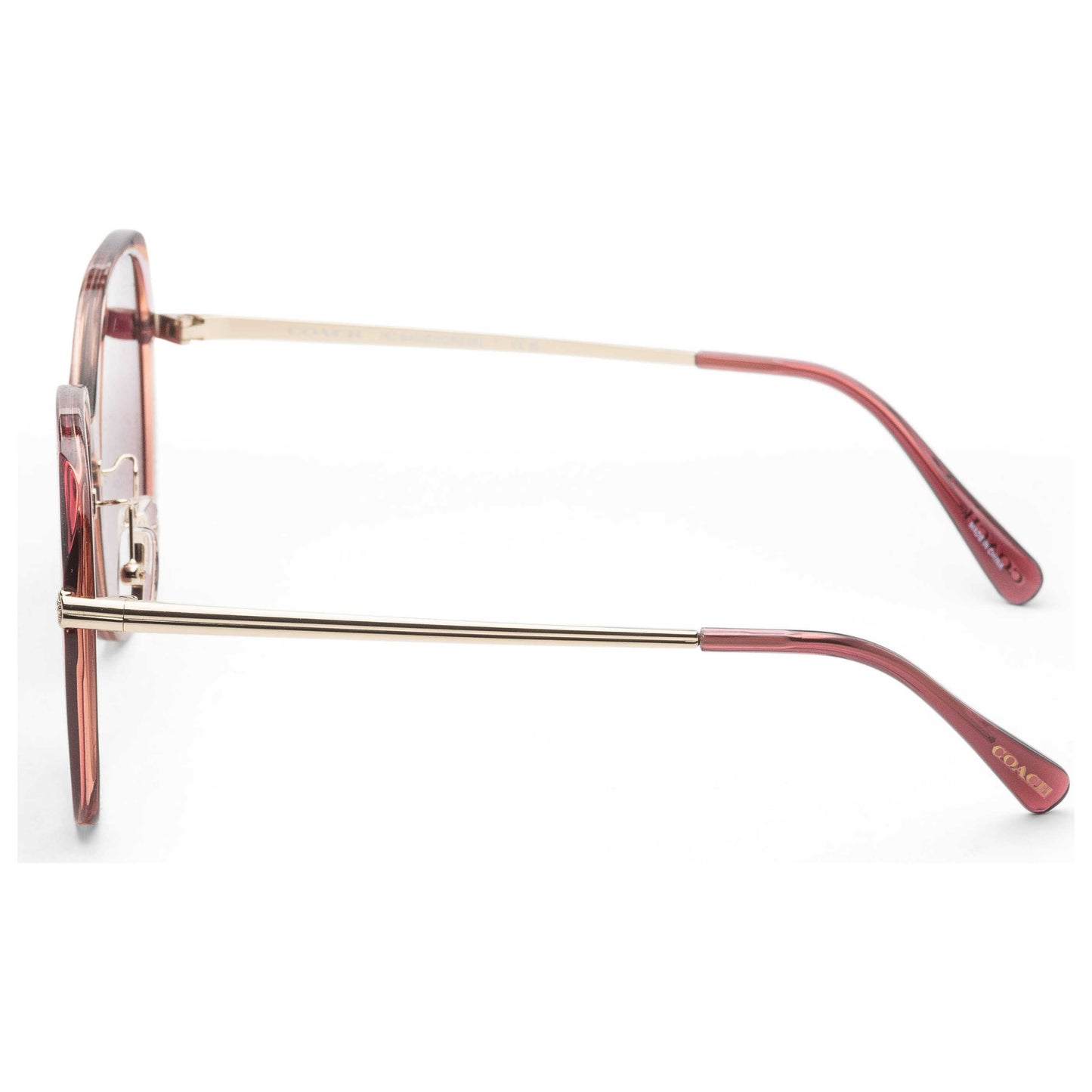 Left view of Coach Fashion Women's Sunglasses HC8403D-58268H-59