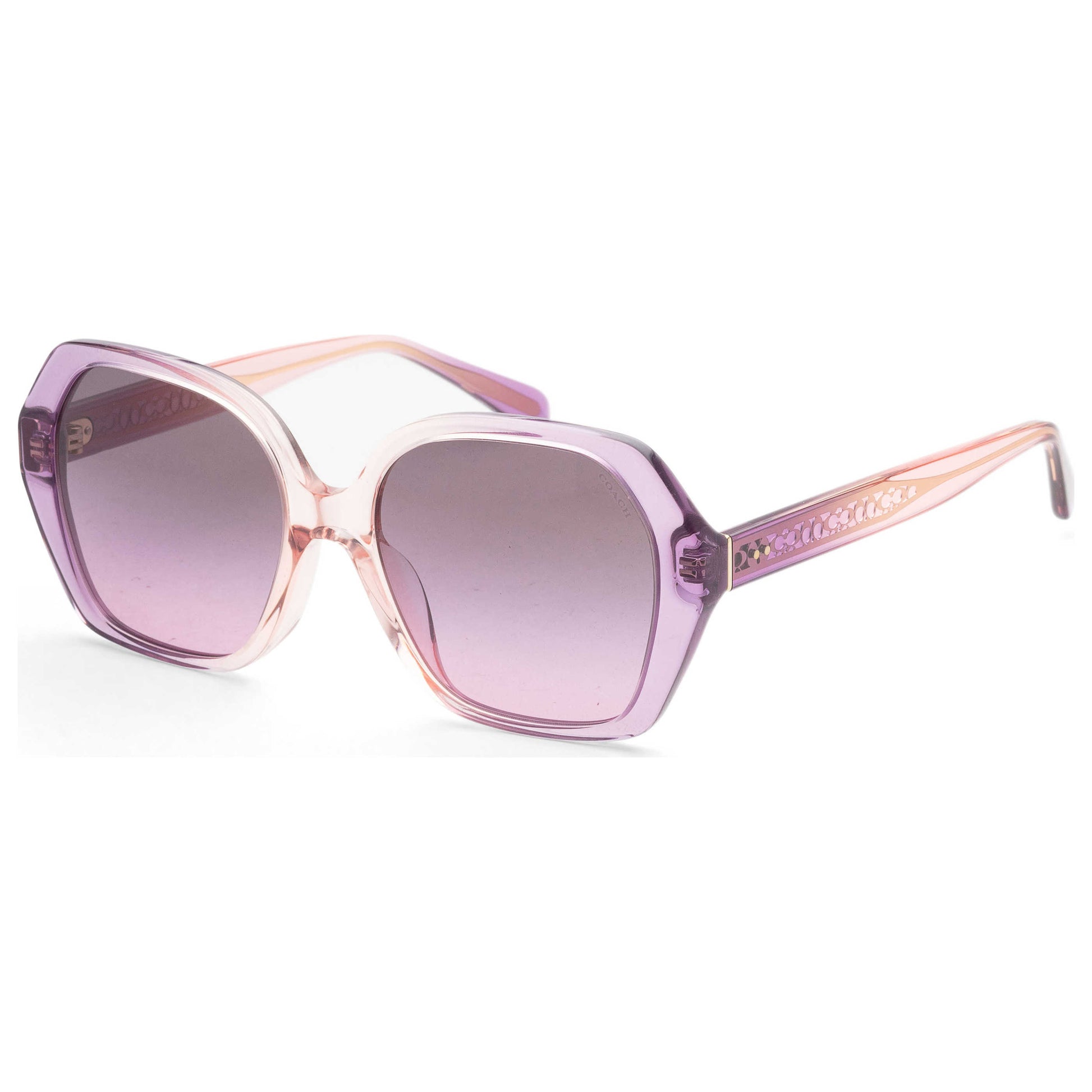 Front view of Coach Fashion Women's Sunglasses HC8404U-581390-56