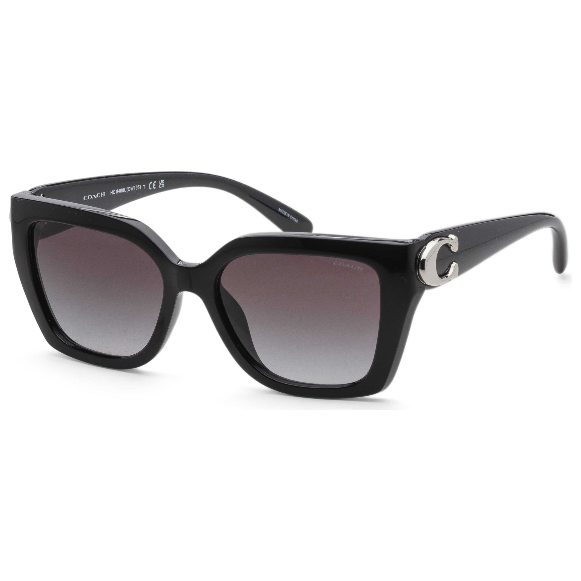Front view of Coach Women's Sunglasses HC8408U-50023C-55
