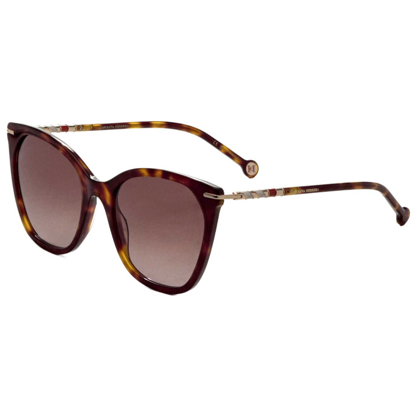 Front view of Carolina Herrera Women's Sunglasses HER0091S-005L-HA