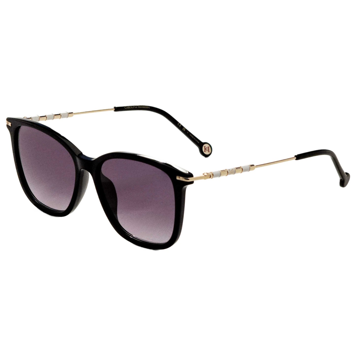 Front view of Carolina Herrera Women's Sunglasses HER0100GS-0807-9O