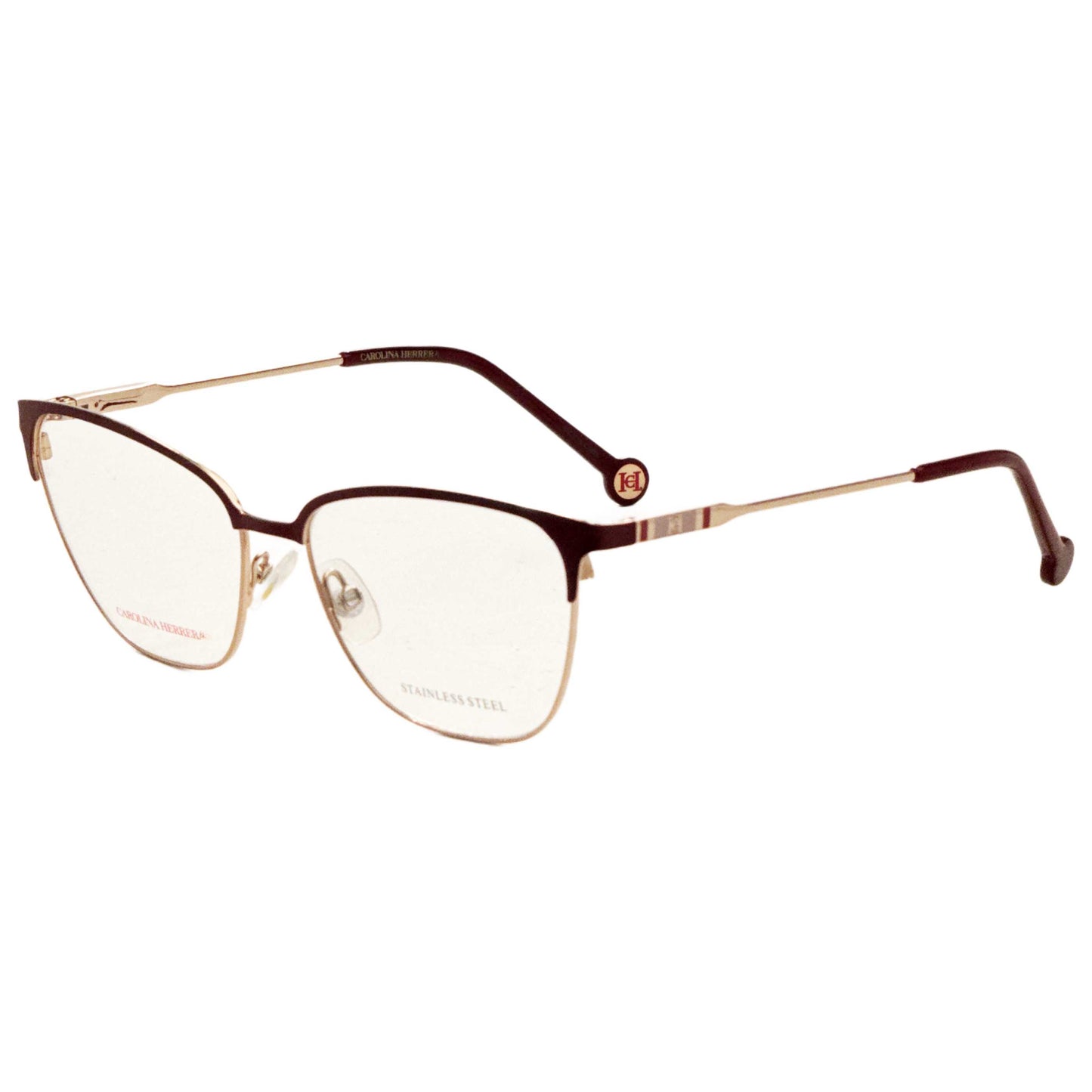 Front view of Carolina Herrera Women's Opticals HER0119-0NOA-16