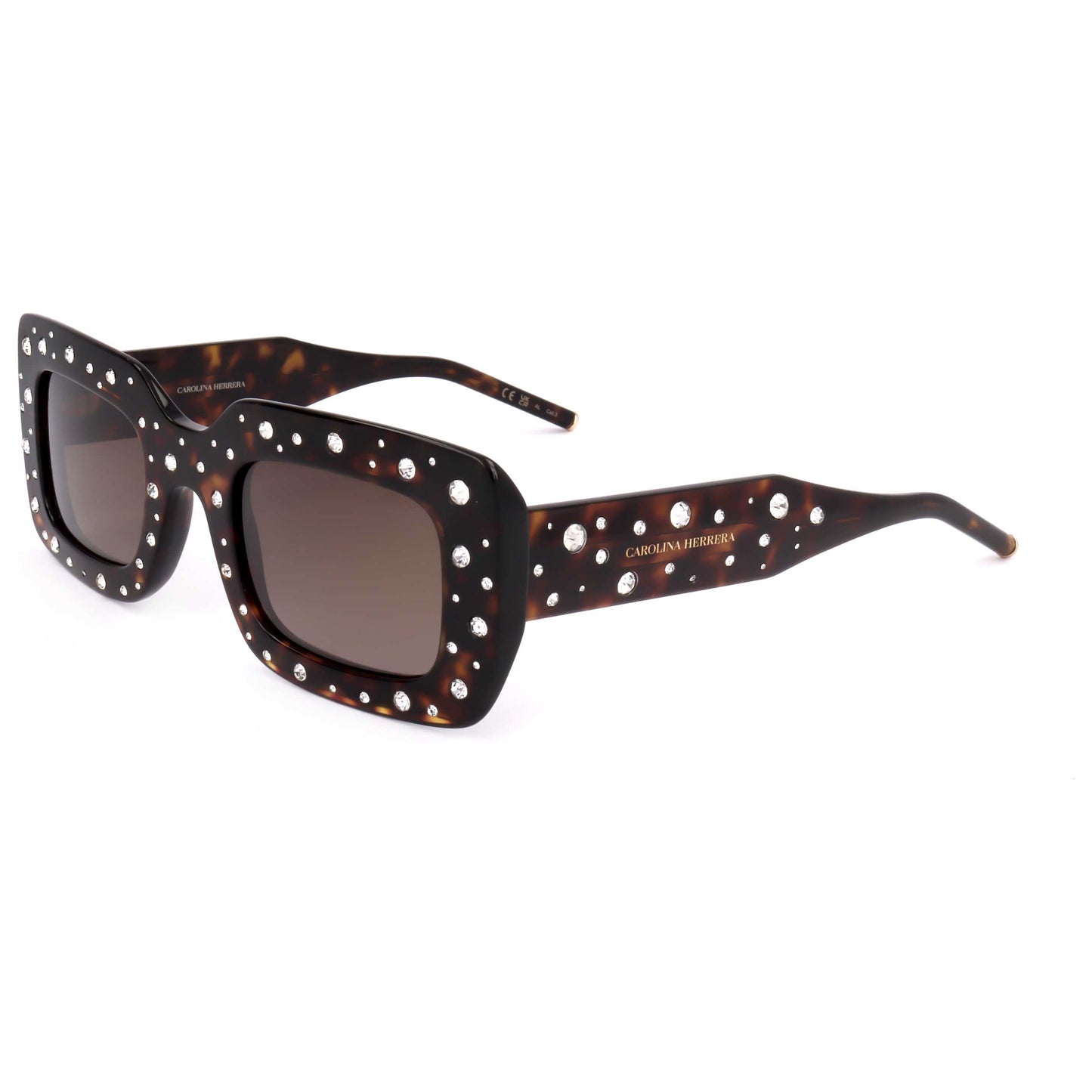 Front view of Carolina Herrera Women's Sunglasses HER0131-S-086-50