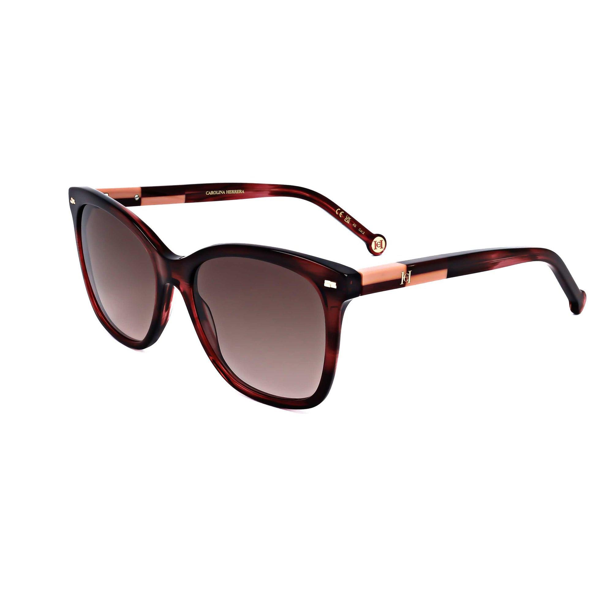 Front view of Carolina Herrera Women's Sunglasses HER0137-S-K4G-54