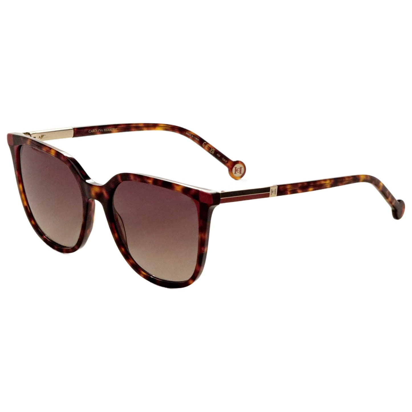 Front view of Carolina Herrera Women's Sunglasses HER0140S-0O63-HA
