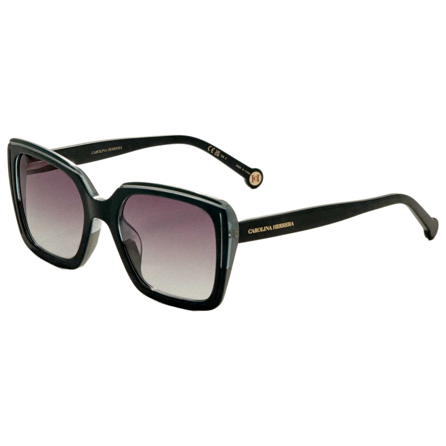 Front view of Carolina Herrera Women's Sunglasses HER0143GS-0VQY-IB