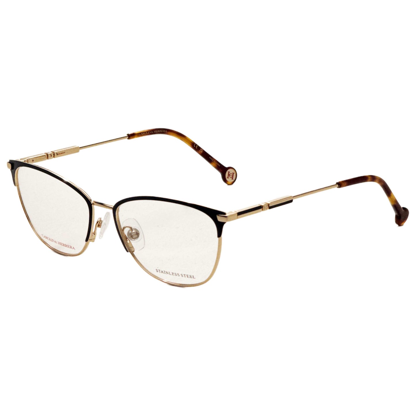Front view of Carolina Herrera Women's Opticals HER0161-0LKS-16