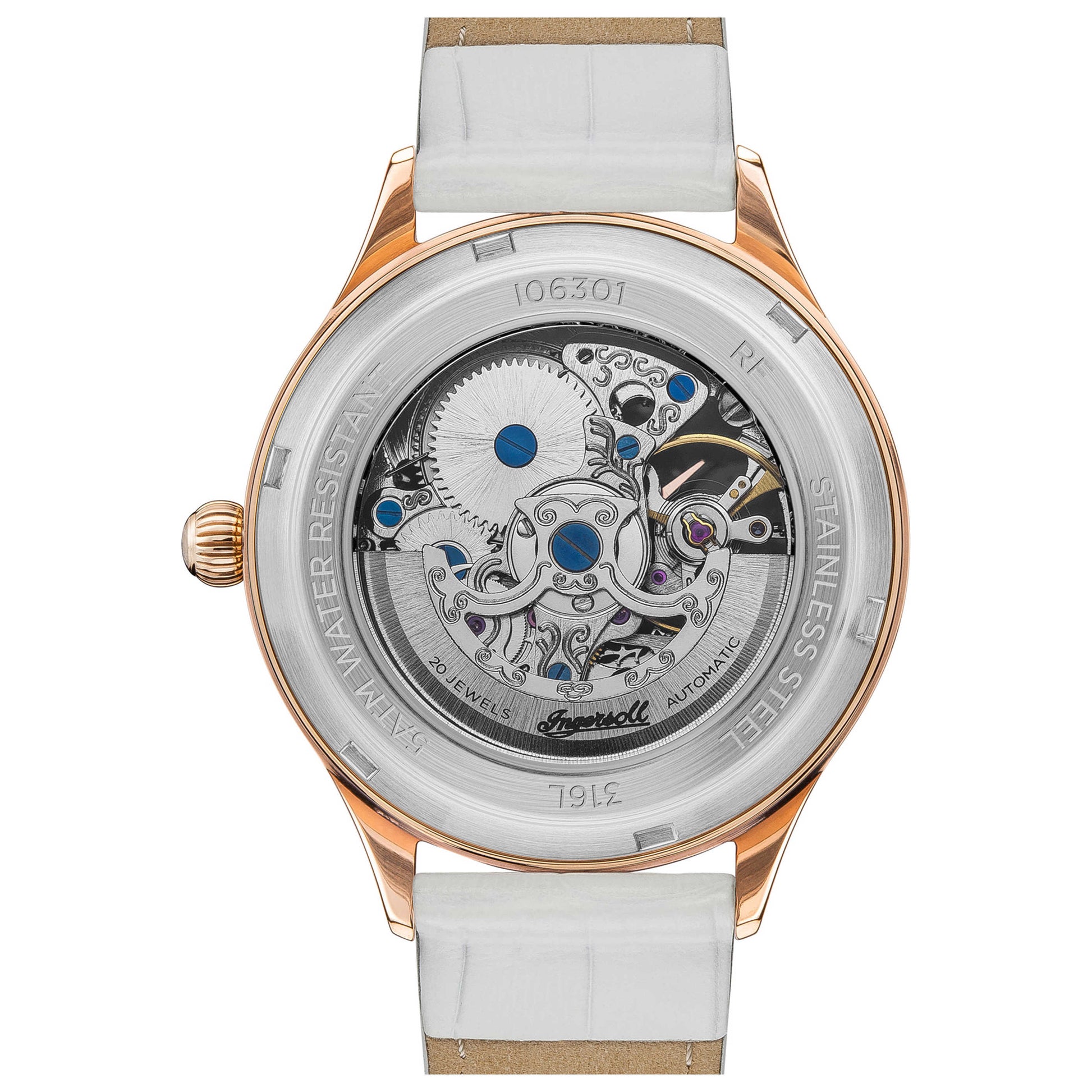 Back view of Ingersoll Vickers Women's Automatic Watch I06301