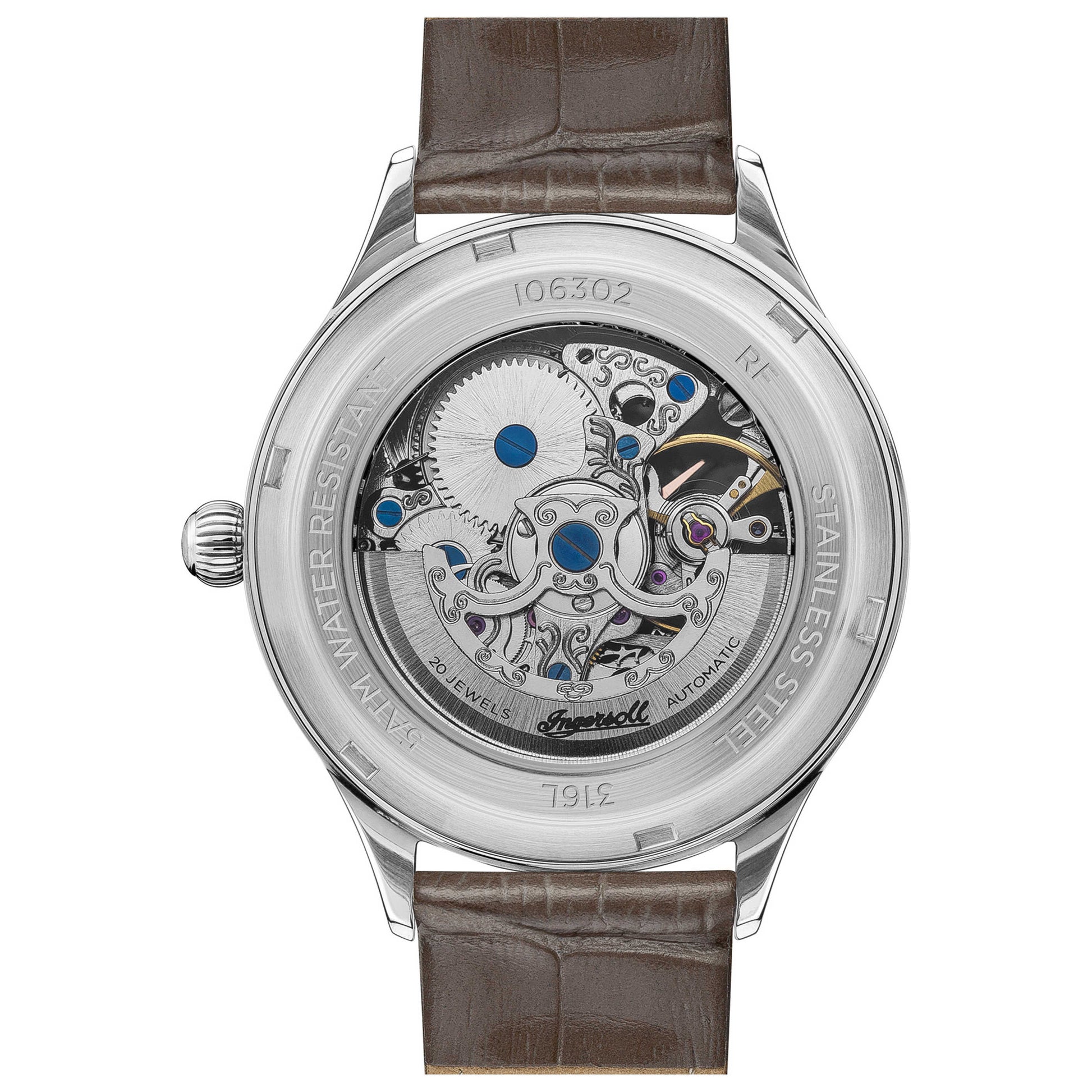 Back view of Ingersoll Vickers Women's Automatic Watch I06302