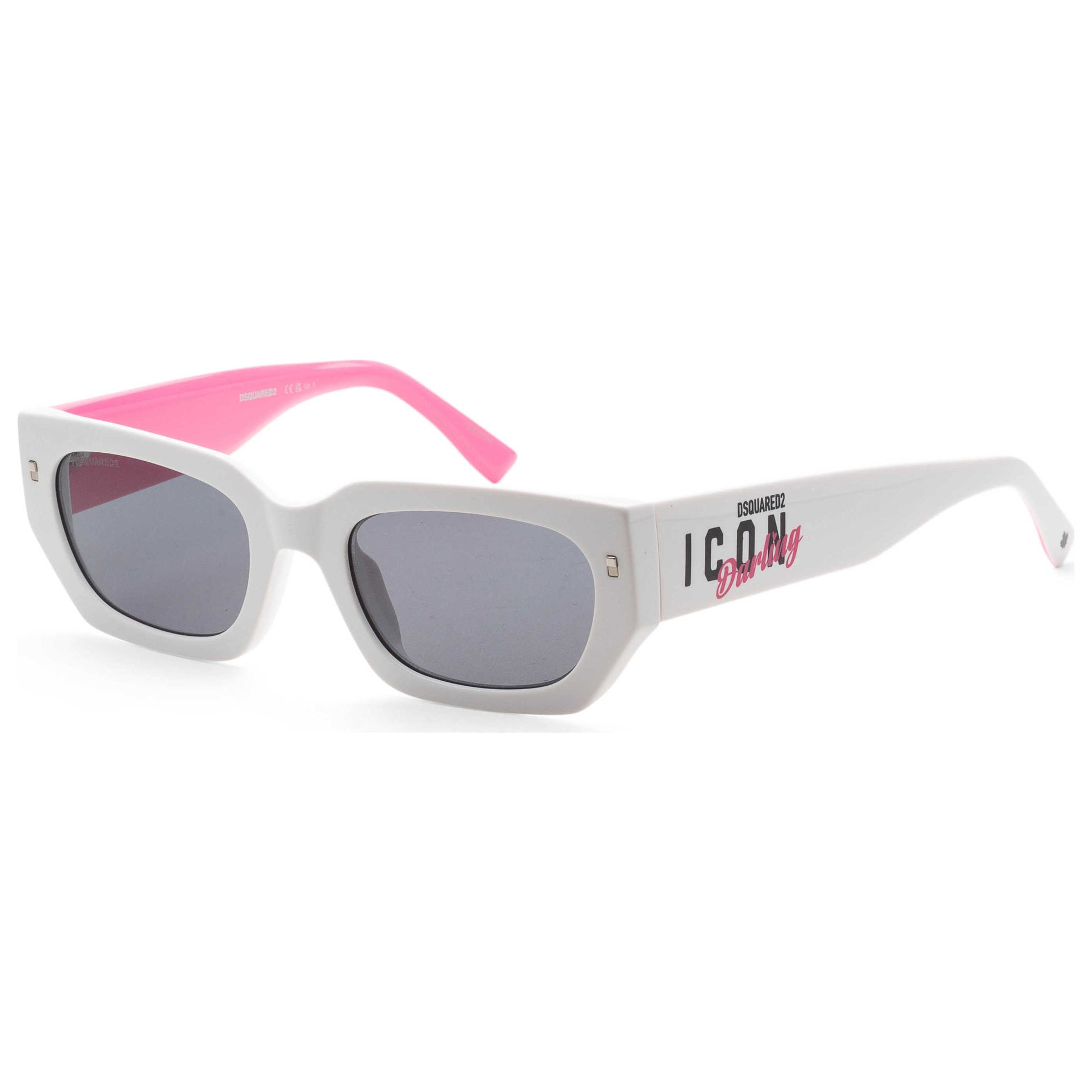 Front view of Dsquared2 Women's Sunglasses ICON0017S-07FT-IR