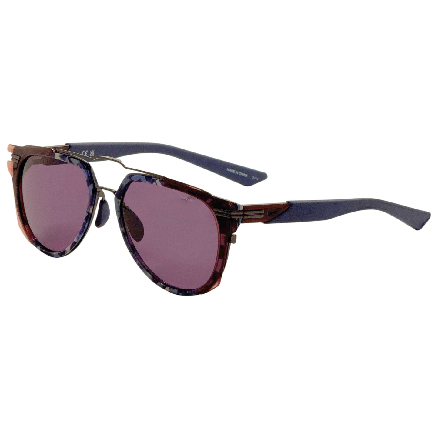 Front view of Nike Electric Daze Unisex Sunglasses IF1009X-400-56