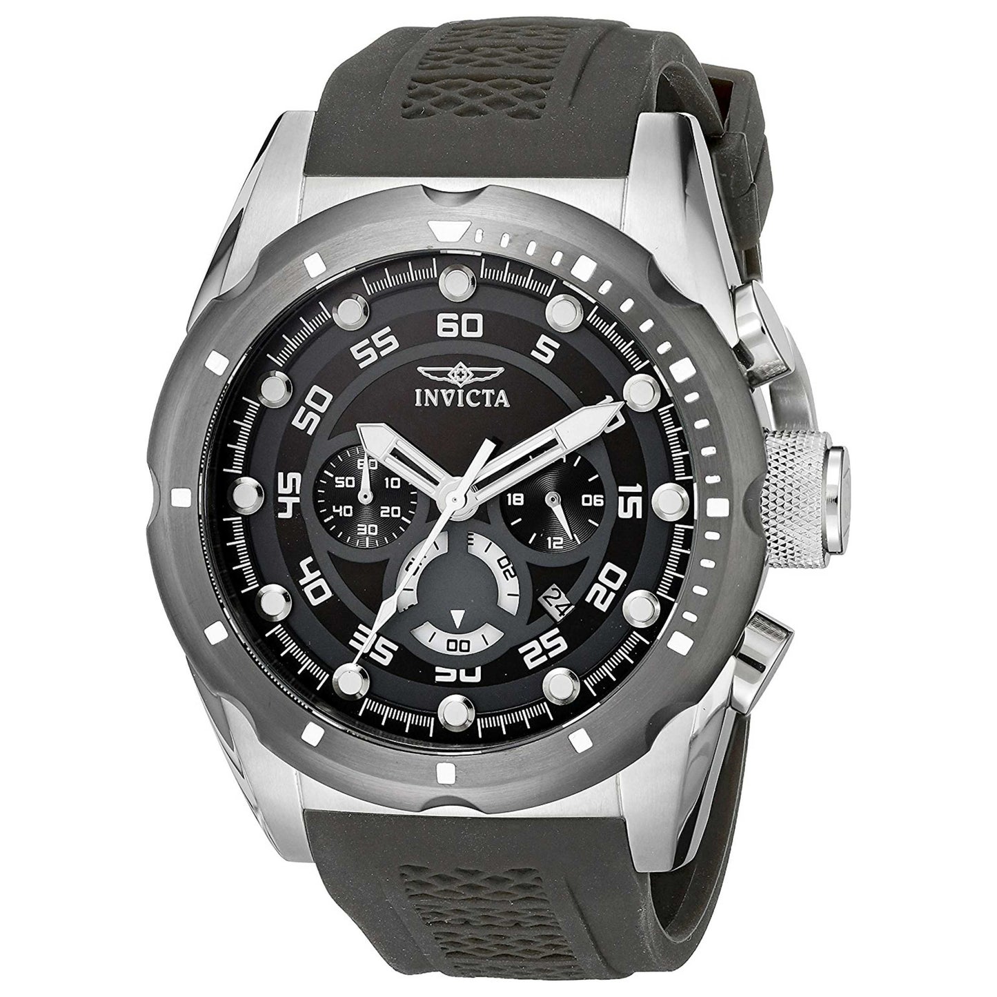 Front view of Invicta Speedway Men's Japanese Quartz (Battery-Powered) Watch IN-20311