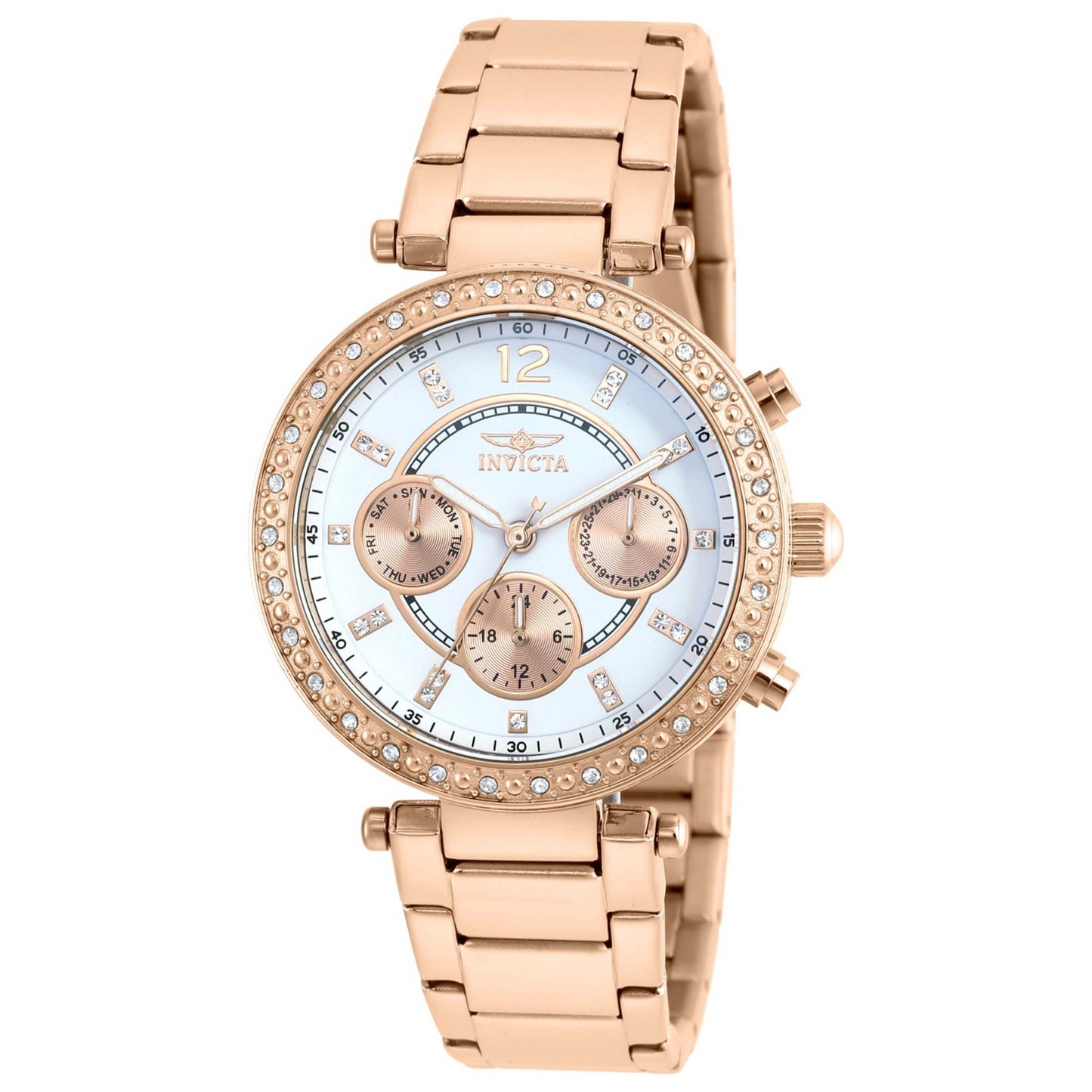 Front view of Invicta Angel Women's Quartz Watch IN-21558