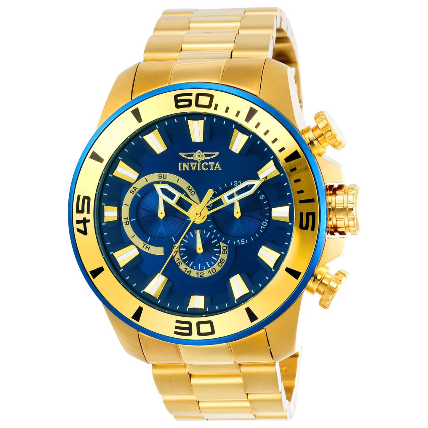 Front view of Invicta Pro Diver Men's Quartz Watch IN-22587