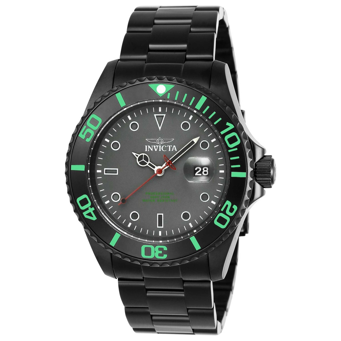 Front view of Invicta Pro Diver Men's Quartz Watch IN-23009
