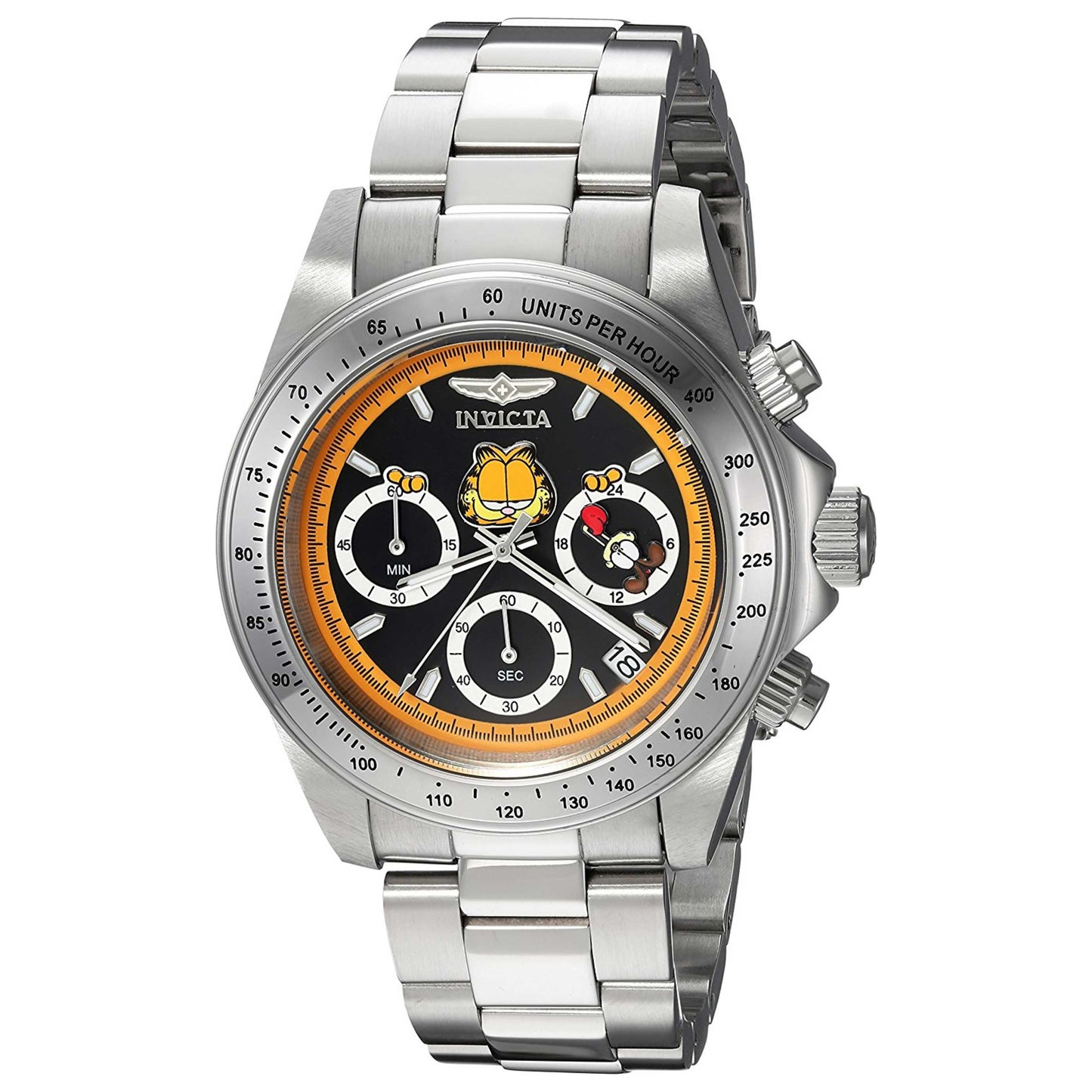 Front view of Invicta Character Collection Men's Japanese Quartz (Battery-Powered) Watch IN-24889