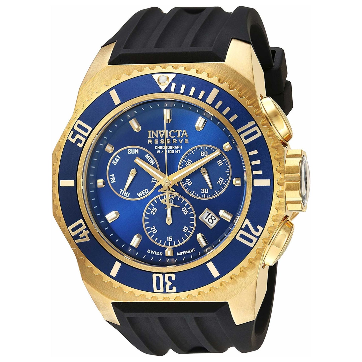 Front view of Invicta Russian Diver Men's Swiss Quartz (Battery-Powered) Watch IN-25732