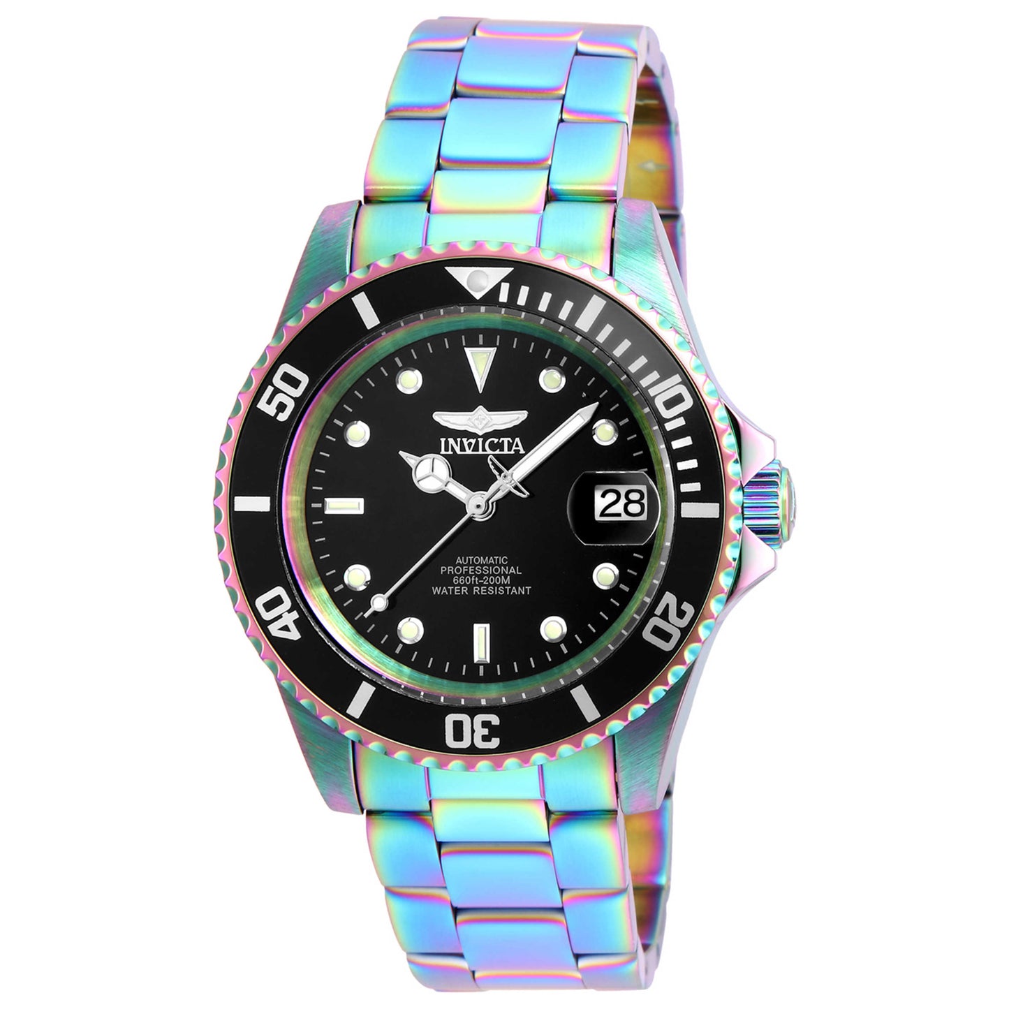 Front view of Invicta Pro Diver Men's Automatic Watch IN-26600