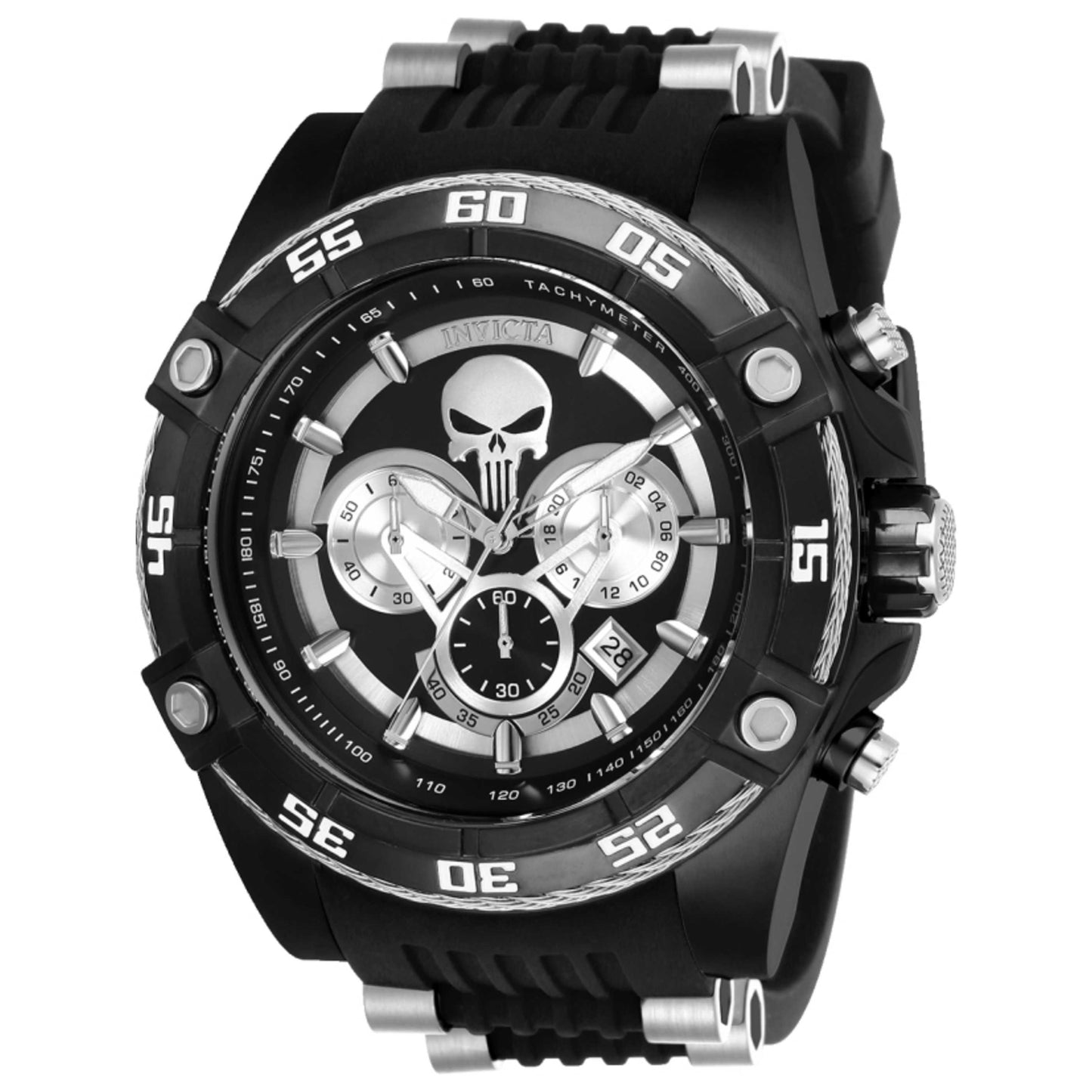Front view of Invicta Marvel Men's Japanese Quartz (Battery-Powered) Watch IN-26859