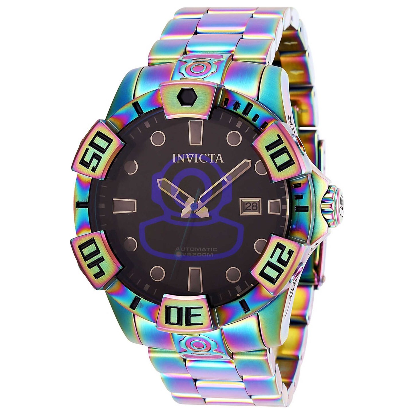 Front view of Invicta Pro Diver Men's Automatic Watch IN-26980